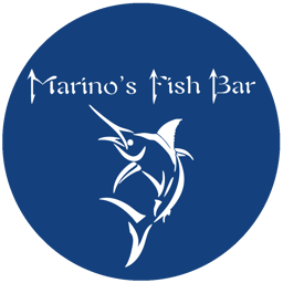 Marino's Fish Bar & Greek Street Food Kennington logo.